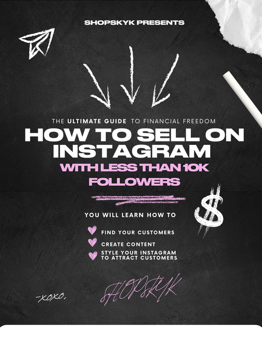 HOW TO MAKE SALES ON INSTAGRAM