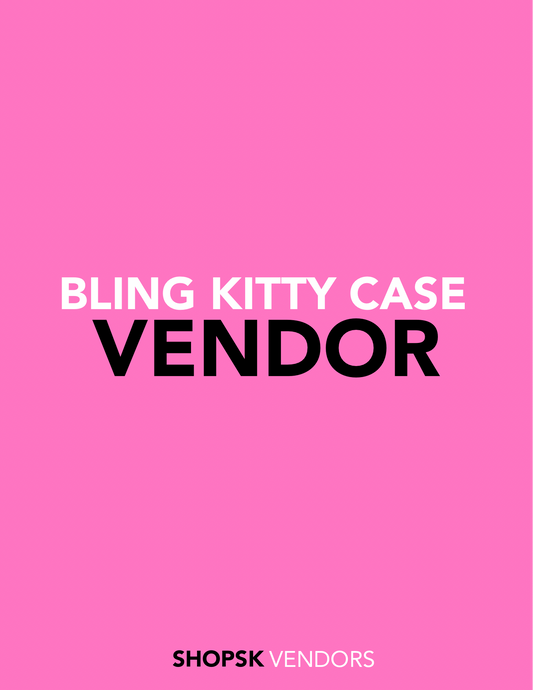 BLING KITTY CASE VENDOR