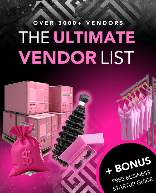 THE ULTIMATE VENDORS LIST