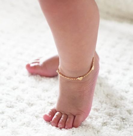 DAINTY HEART KIDS ANKLET